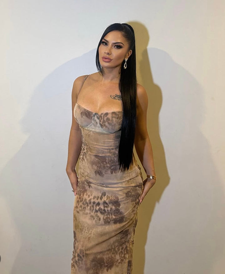 Aiza Cream Floral Size S